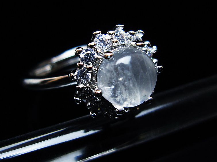 ムーンストーン 指輪 (15号)[T135-7478] 2枚目