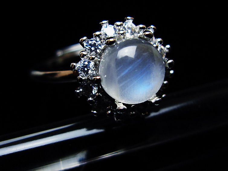 ムーンストーン 指輪 (15号) [t135-7486] 2枚目