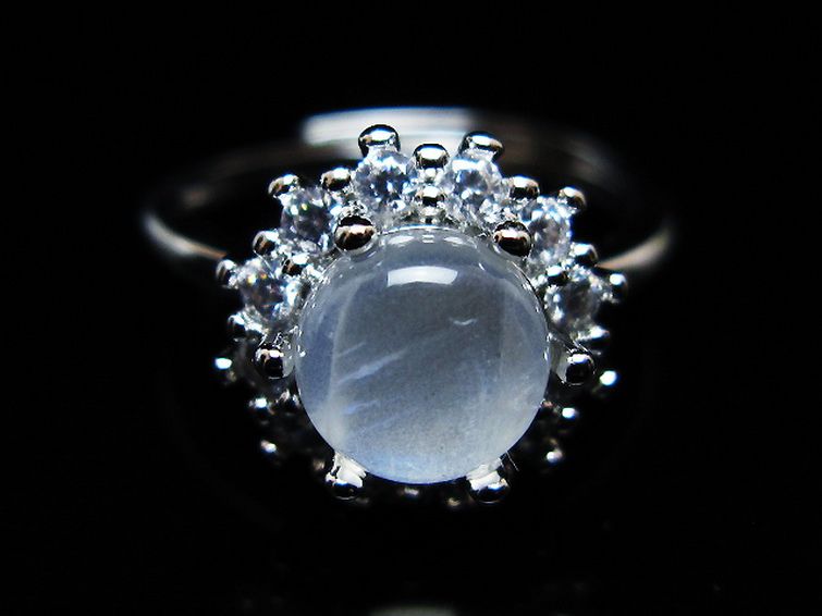 ムーンストーン 指輪 (15号) [t135-7486] 3枚目