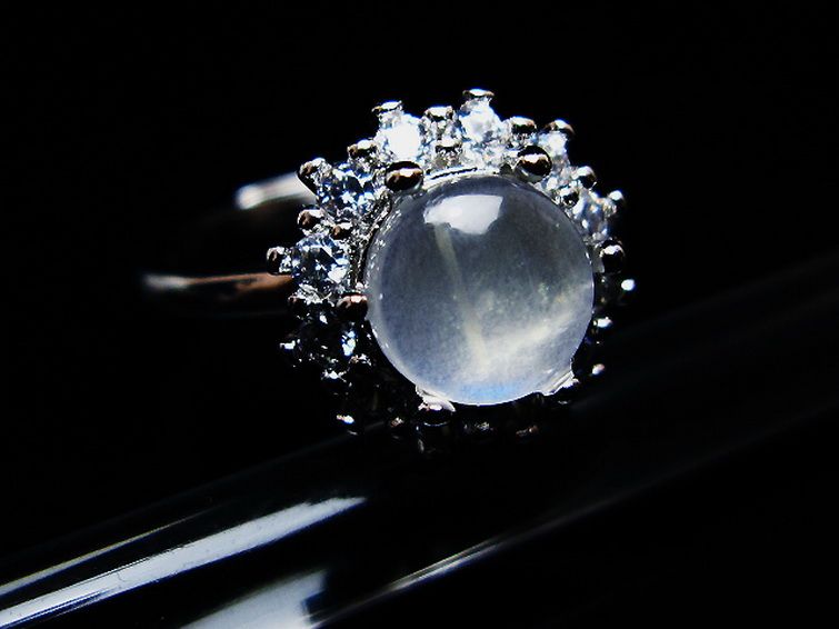 ムーンストーン 指輪 (15号)[T135-7490] 2枚目