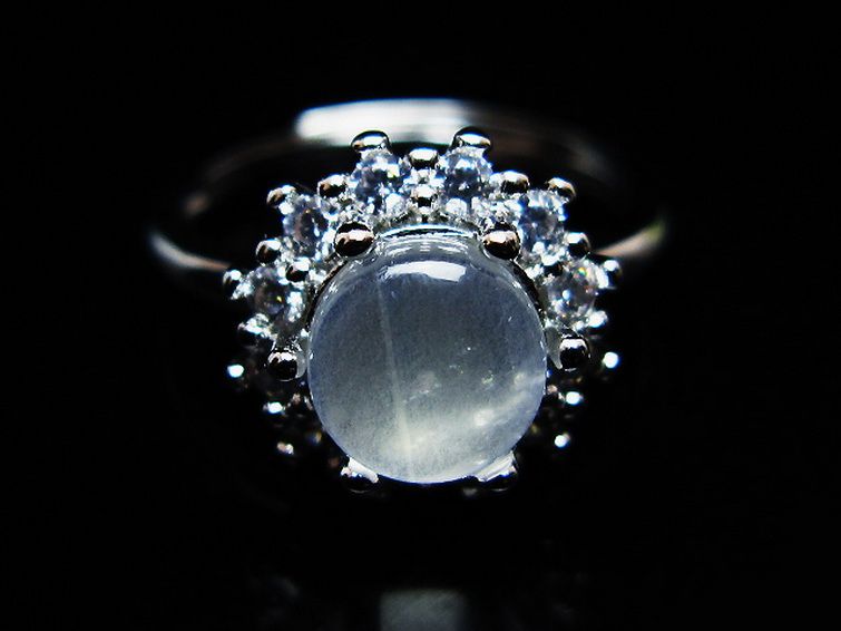 ムーンストーン 指輪 (15号)[T135-7490] 3枚目