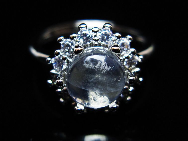 ムーンストーン 指輪 (16号) [t135-7492] 3枚目