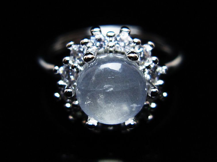 ムーンストーン 指輪 (14号)[T135-7497] 3枚目