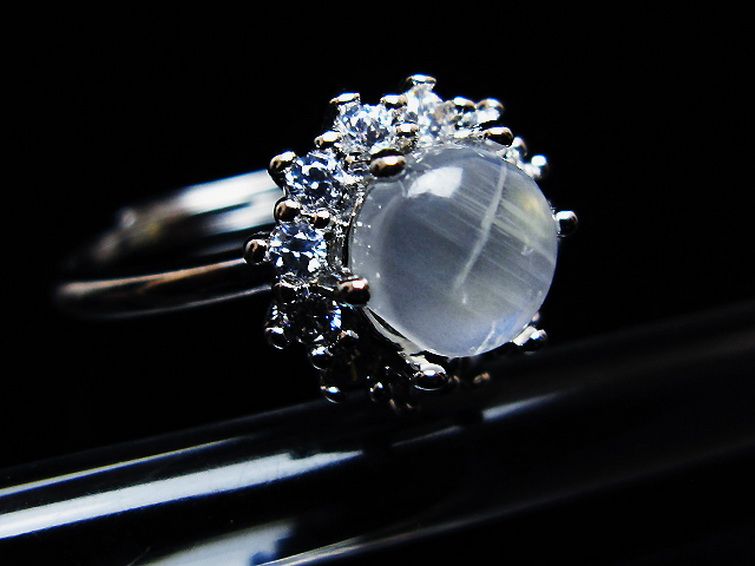 ムーンストーン 指輪 (16号)[T135-7509] 2枚目