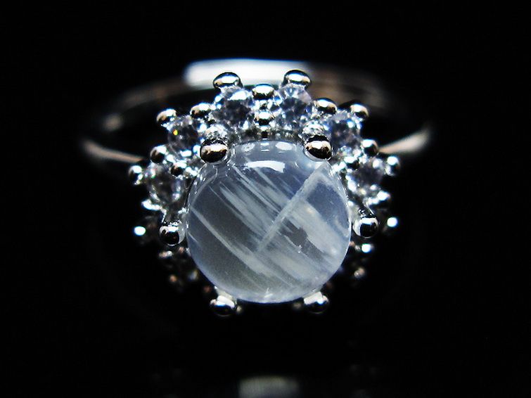 ムーンストーン 指輪 (16号)[T135-7509] 3枚目