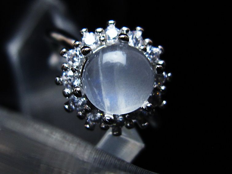 ムーンストーン 指輪 (15号)[T135-7512] 1枚目