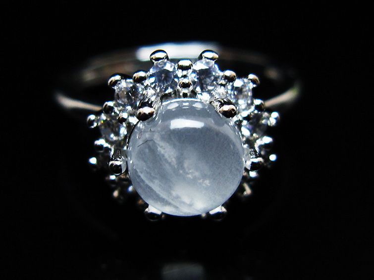 ムーンストーン 指輪 (15号)[T135-7512] 3枚目