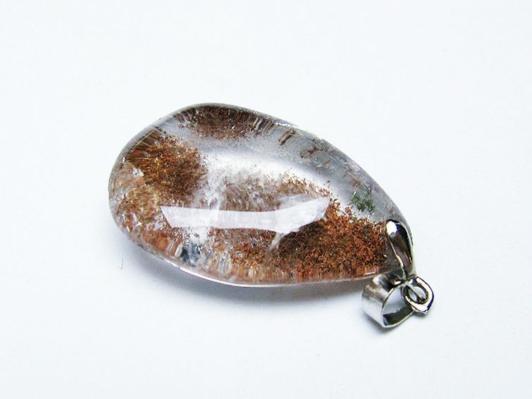 ガーデン水晶 ペンダント [T136-3724] 1枚目