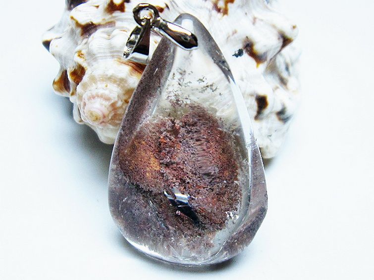 ガーデン水晶 ペンダント [T136-4212] 1枚目