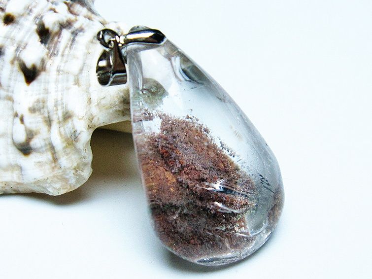 ガーデン水晶 ペンダント [T136-4212] 2枚目