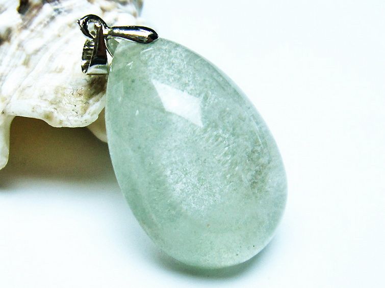 ガーデン水晶 ペンダント [T136-4316] 2枚目