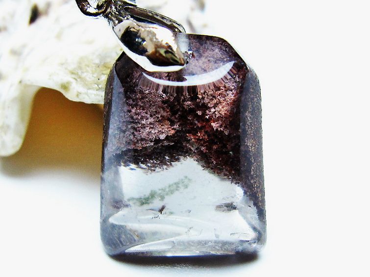 ガーデン水晶 ペンダント [T136-4400] 2枚目