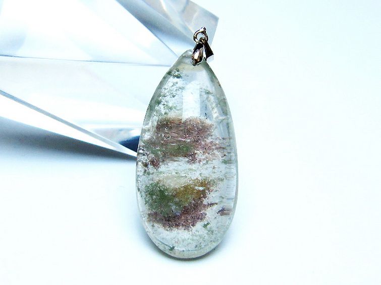 ガーデン水晶 ペンダント [t136-4422] 1枚目