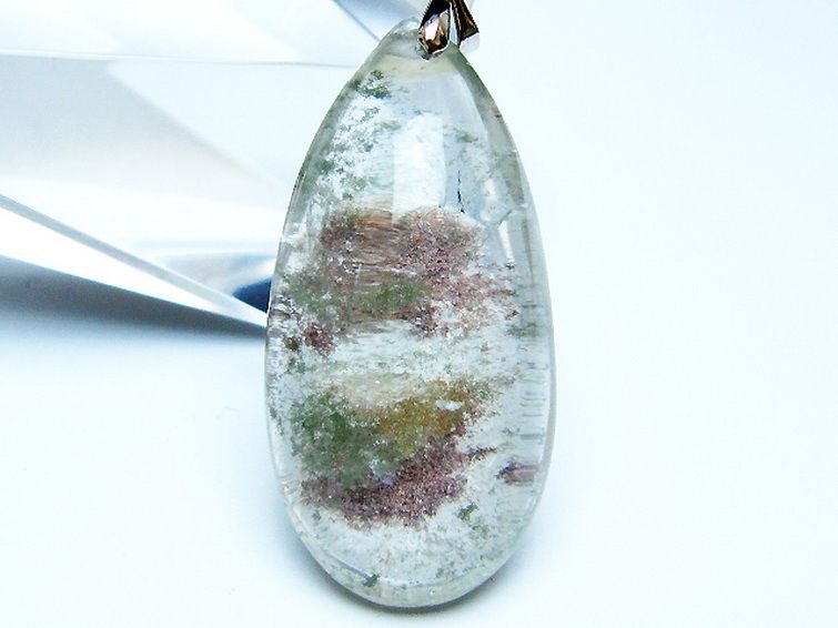 ガーデン水晶 ペンダント [t136-4422] 2枚目