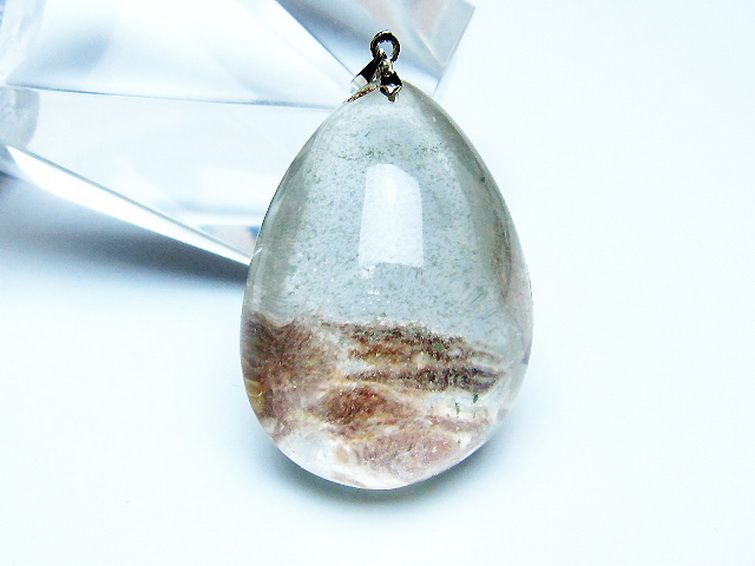 ガーデン水晶 ペンダント [T136-4430] 1枚目