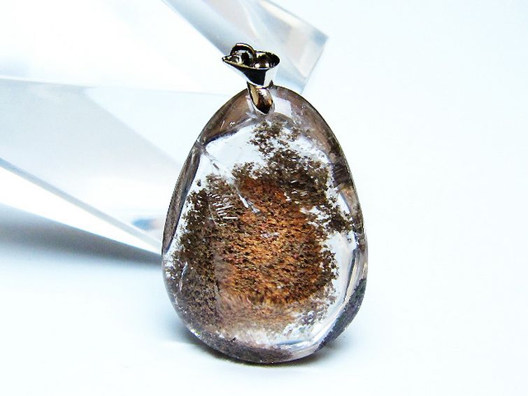 ガーデン水晶 ペンダント [T136-4444] 1枚目