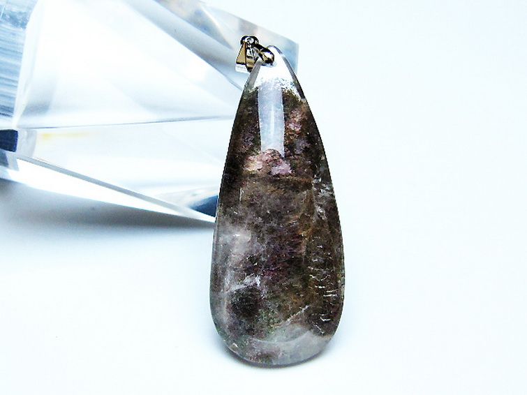 ガーデン水晶 ペンダント [t136-4454] 1枚目