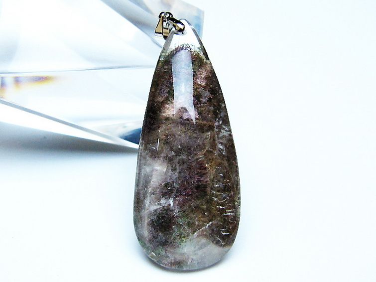 ガーデン水晶 ペンダント [t136-4454] 2枚目