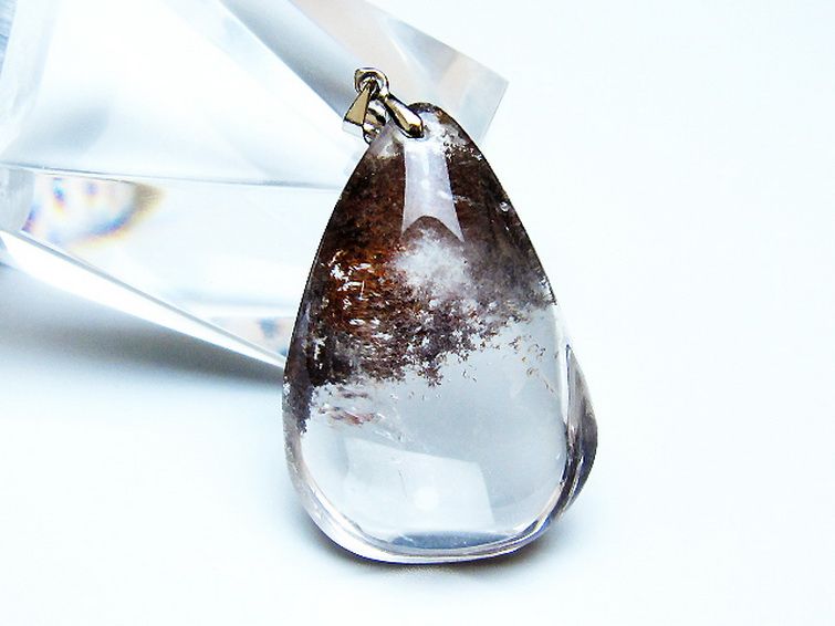 ガーデン水晶 ペンダント [t136-4459] 1枚目