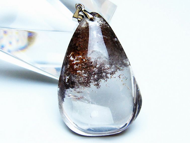 ガーデン水晶 ペンダント [t136-4459] 2枚目