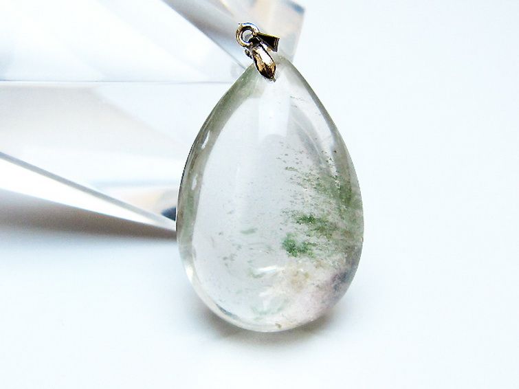 ガーデン水晶 ペンダント [T136-4498] 1枚目