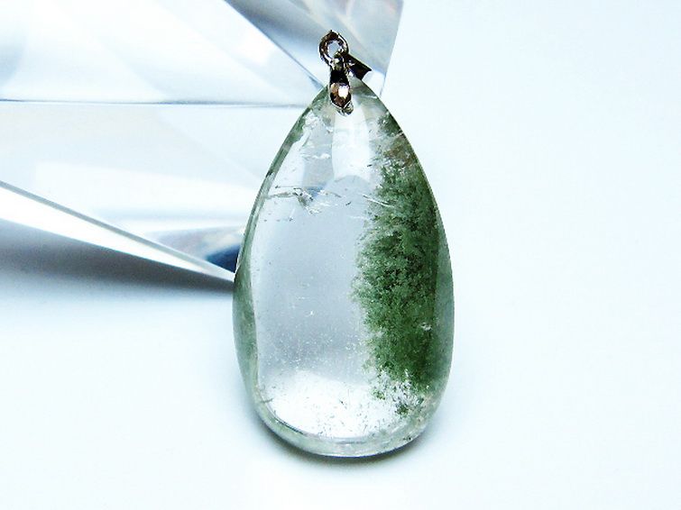 ガーデン水晶 ペンダント [T136-4529] 1枚目