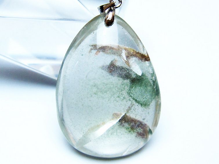 ガーデン水晶 ペンダント [T136-4550] 2枚目