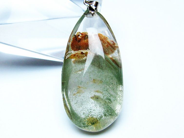 グリーンファントム ペンダント [t136-4553] 2枚目