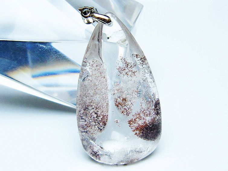 ガーデン水晶 ペンダント [t136-4588] 1枚目