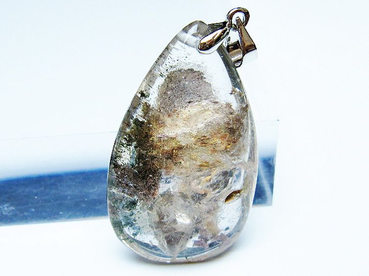 ガーデン水晶 ペンダント [t136-4590] 2枚目