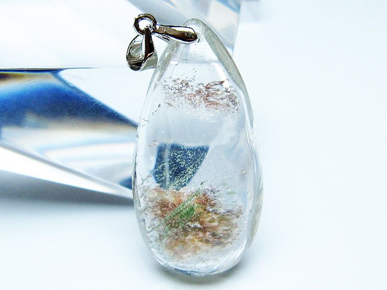 ガーデン水晶 ペンダント [t136-4595] 1枚目