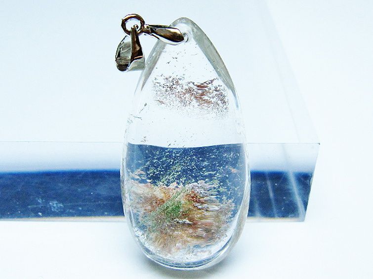 ガーデン水晶 ペンダント [t136-4595] 2枚目