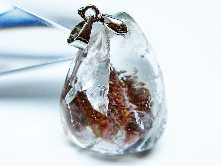 ガーデン水晶 ペンダント [t136-4610] 1枚目