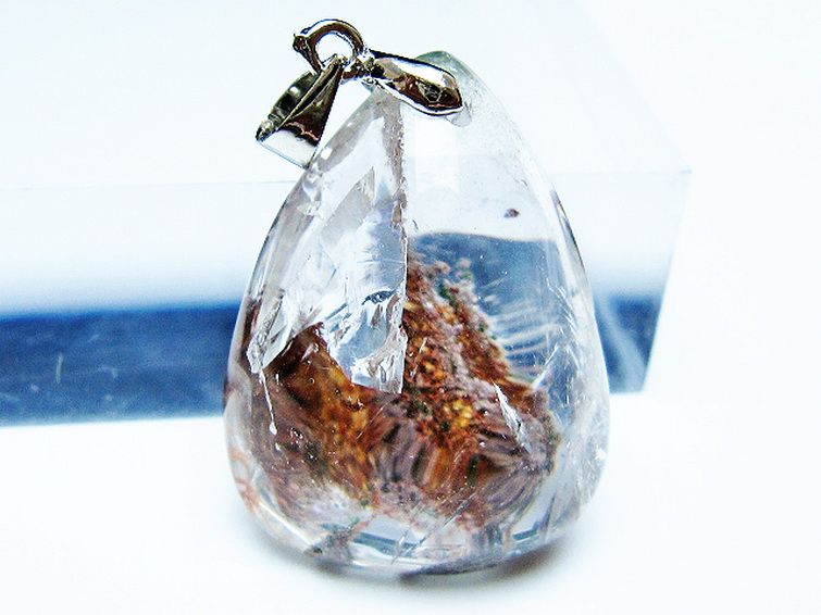 ガーデン水晶 ペンダント [t136-4610] 2枚目