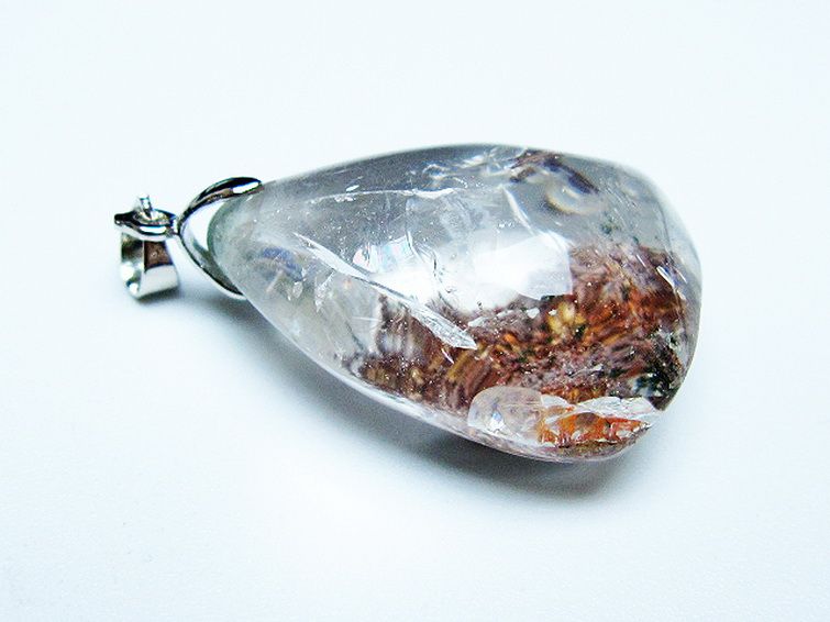 ガーデン水晶 ペンダント [t136-4610] 3枚目