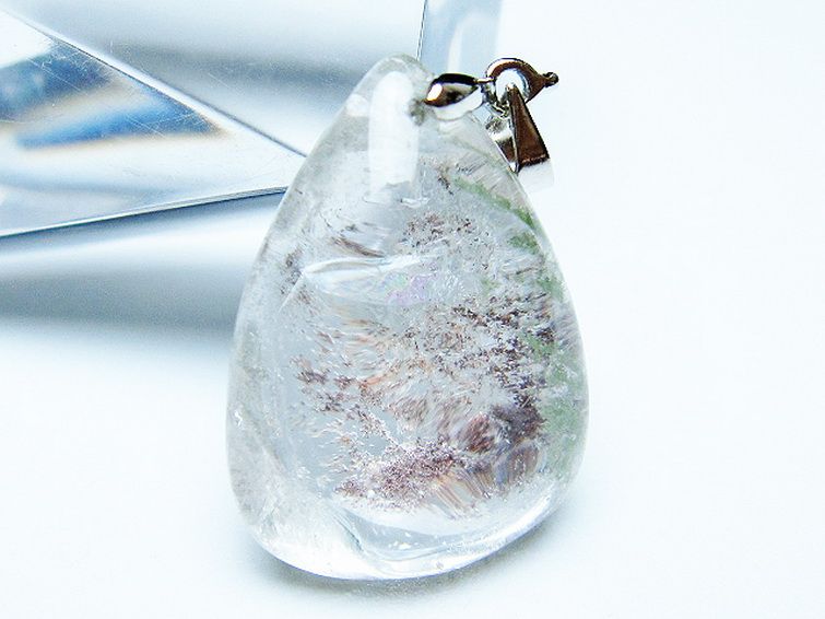 ガーデン水晶 ペンダント [t136-4614] 1枚目