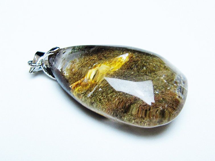 ガーデン水晶 ペンダント [t136-4625] 3枚目