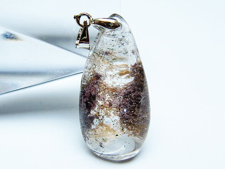 ガーデン水晶 ペンダント [t136-4633] 1枚目