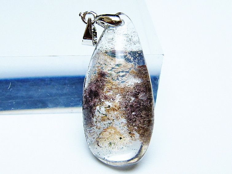 ガーデン水晶 ペンダント [t136-4633] 2枚目