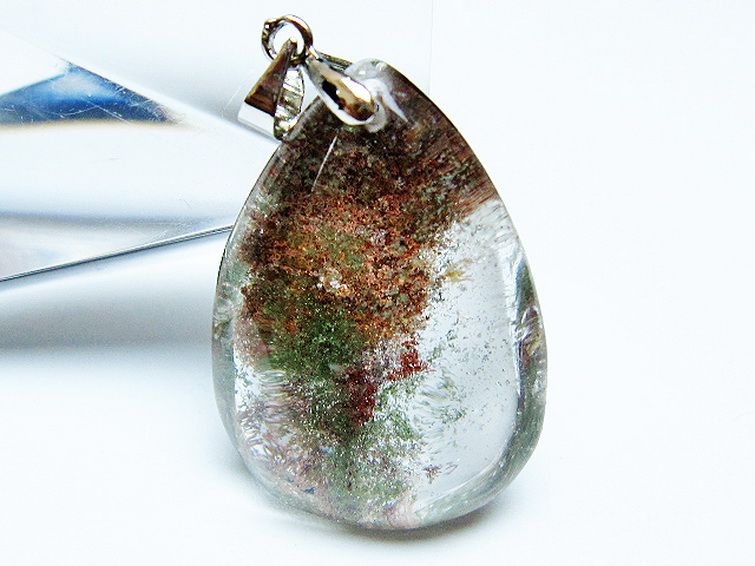 ガーデン水晶 ペンダント [t136-4640] 1枚目