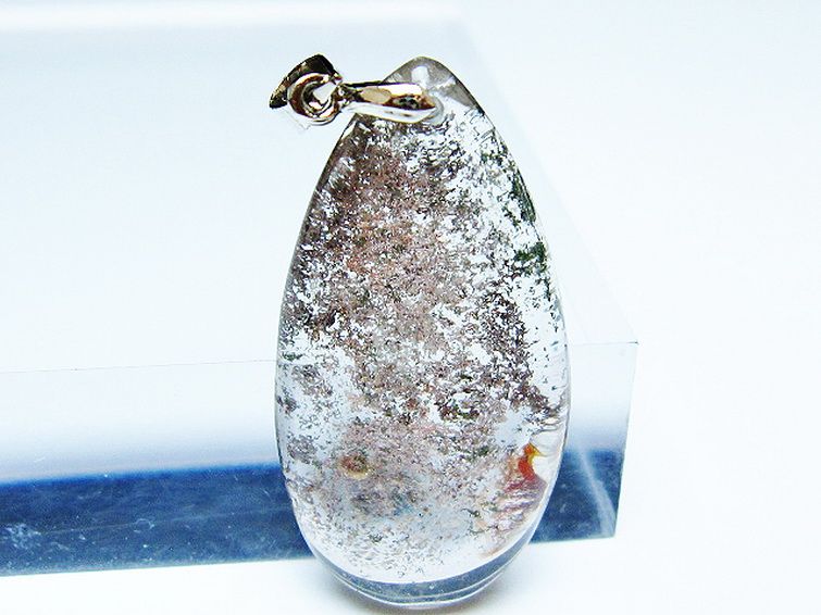 ガーデン水晶 ペンダント [t136-4647] 2枚目