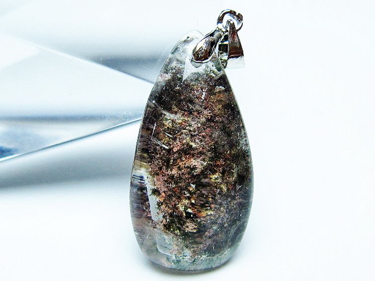 ガーデン水晶 ペンダント [t136-4657] 1枚目