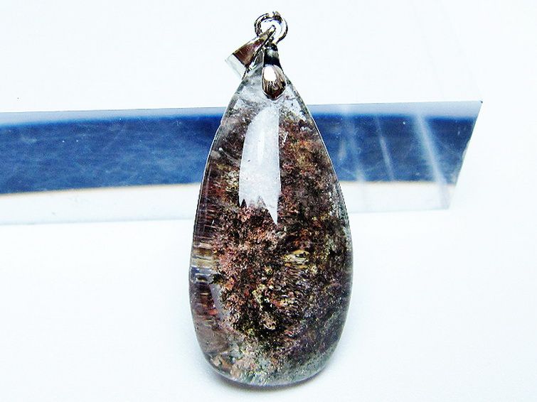 ガーデン水晶 ペンダント [t136-4657] 2枚目