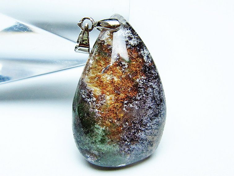 ガーデン水晶 ペンダント [t136-4658] 1枚目