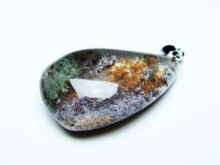 ガーデン水晶 ペンダント [t136-4658] 3枚目