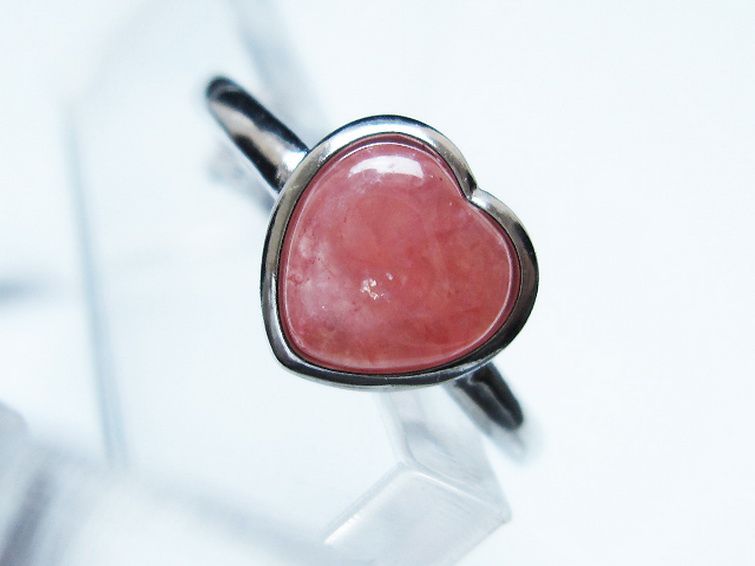 インカローズ ロードクロサイトハート 指輪 (15号)[T137-3331] 2枚目