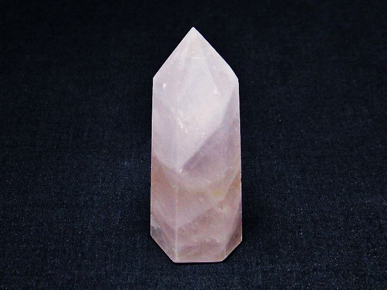 ローズクォーツ 六角柱[T138-5269] 1枚目