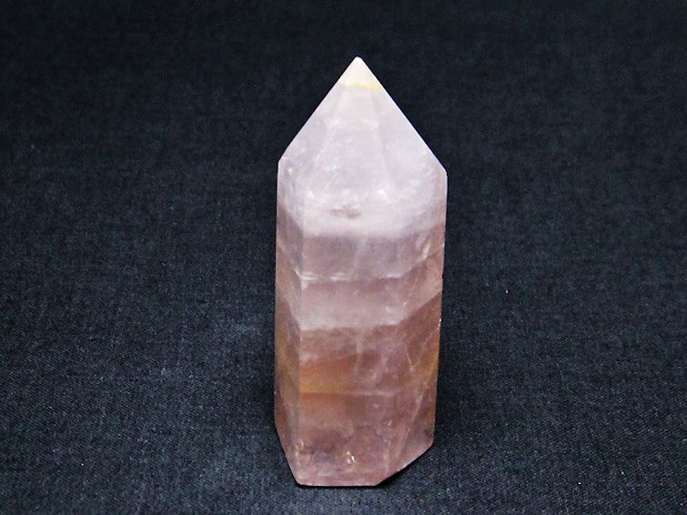 ローズクォーツ 六角柱[T138-5385] 1枚目