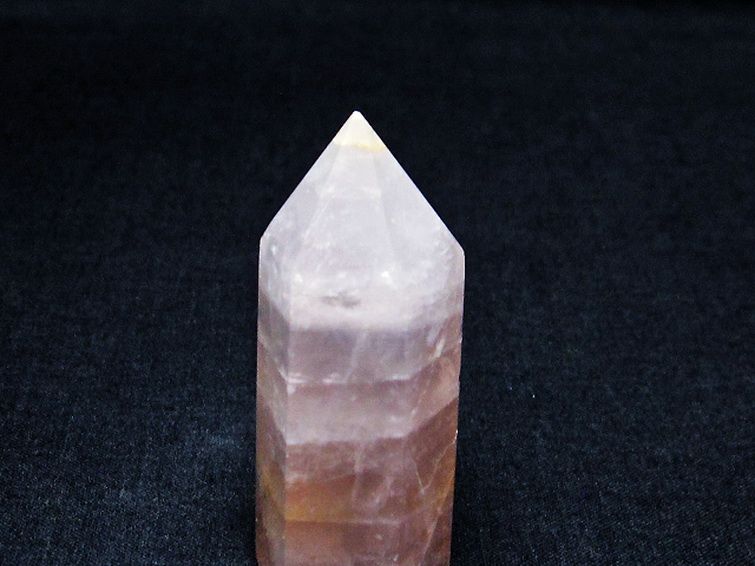 ローズクォーツ 六角柱[T138-5385] 2枚目