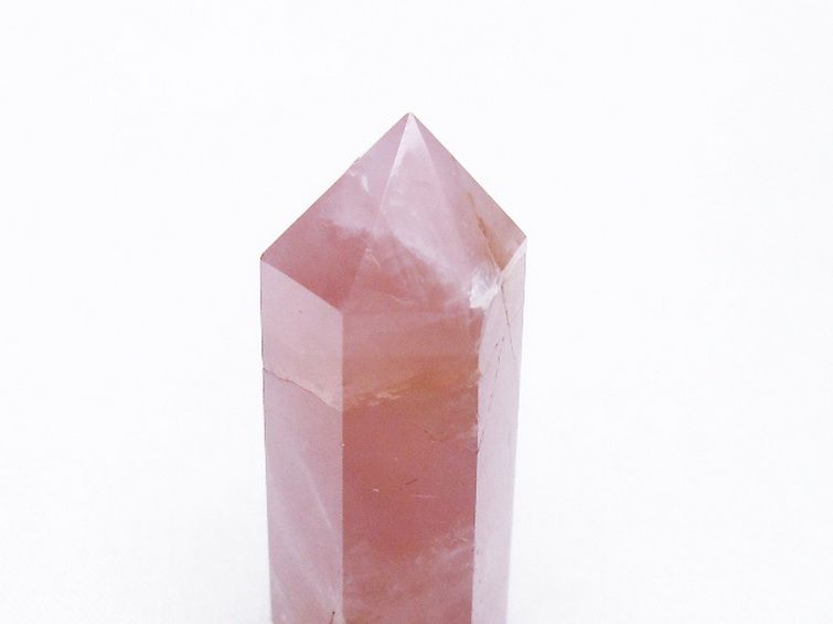 ローズクォーツ 六角柱[T138-6149] 2枚目